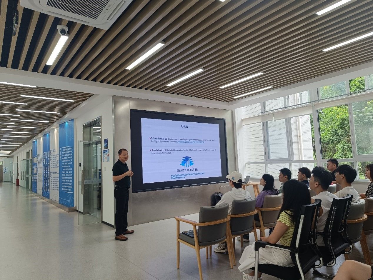 第2期“登攀者”大讲堂——强化学习用于量化交易成功举办