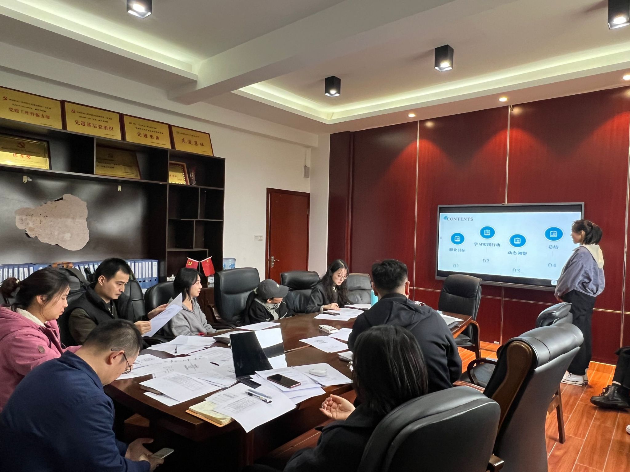 公司成功举办第二届职业规划大赛院内选拔赛