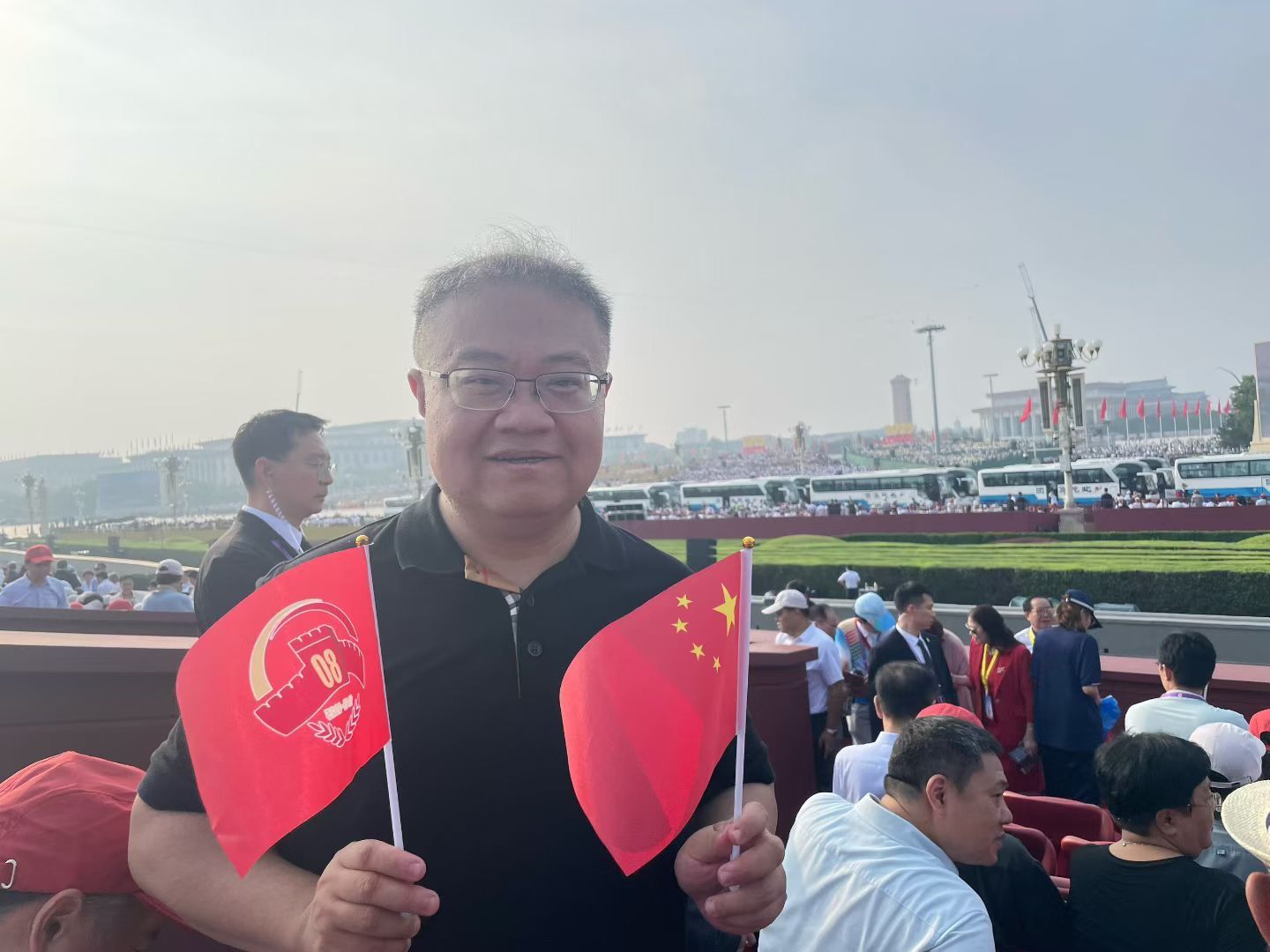 段江教授受邀参加纪念中国人民抗日战争暨世界反法西斯战争胜利80周年大会