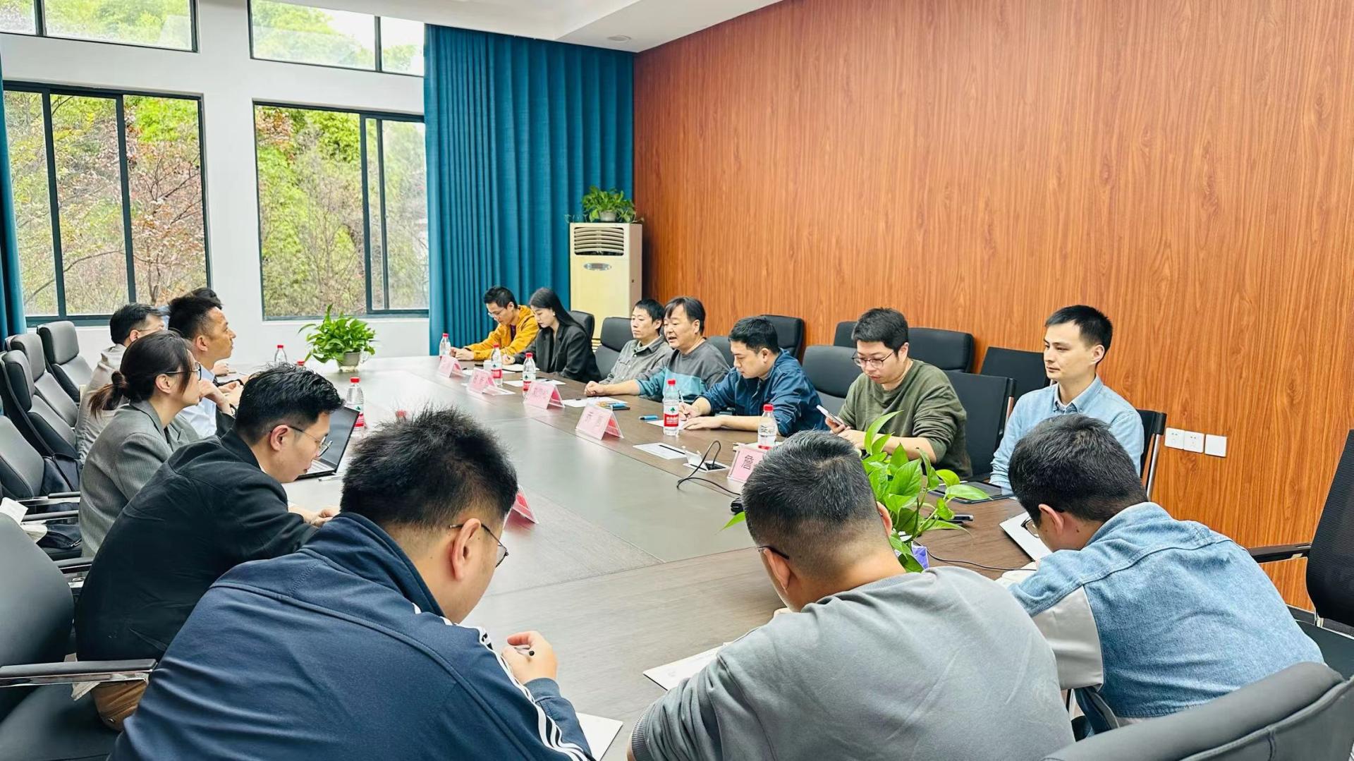 凝聚智慧  共谋合作——成都数据集团、金证股份、成都愚创一行到访公司